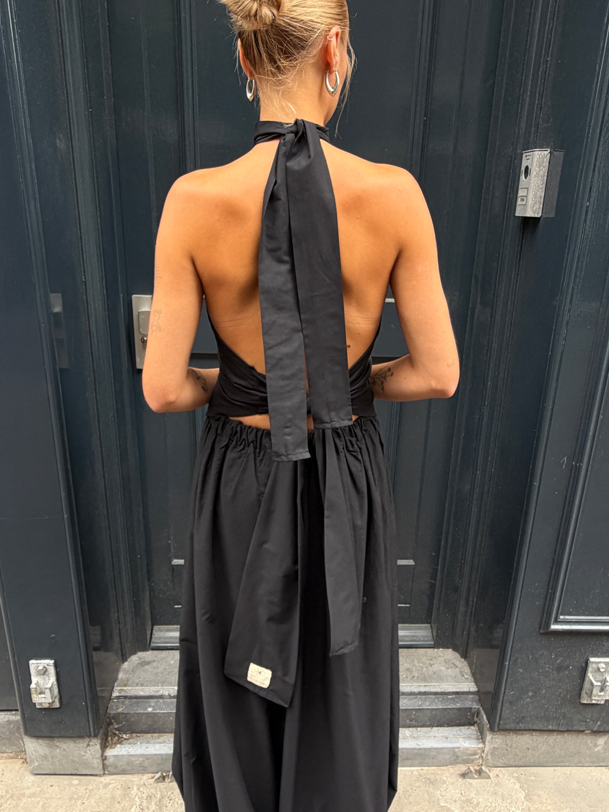 cadiz top - black