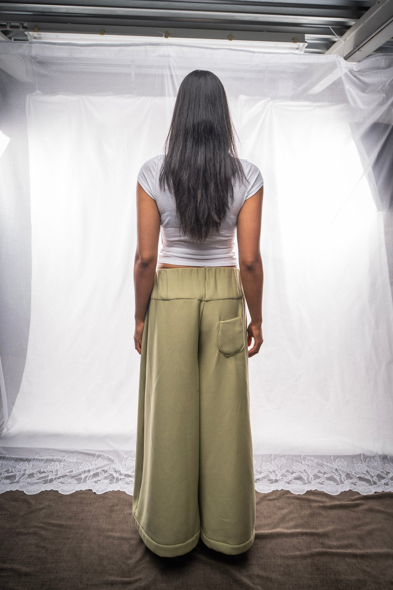 billie joggers - green