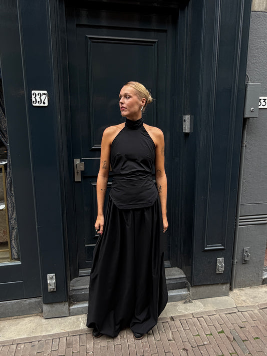 cadiz top - black
