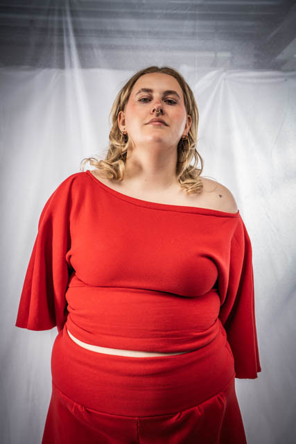 london top - red